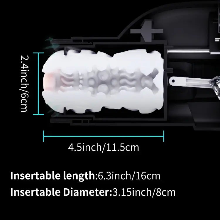 PS9 - 10 Frequency 5 Speed Thrusting Sucking Automatic Male Masturbators