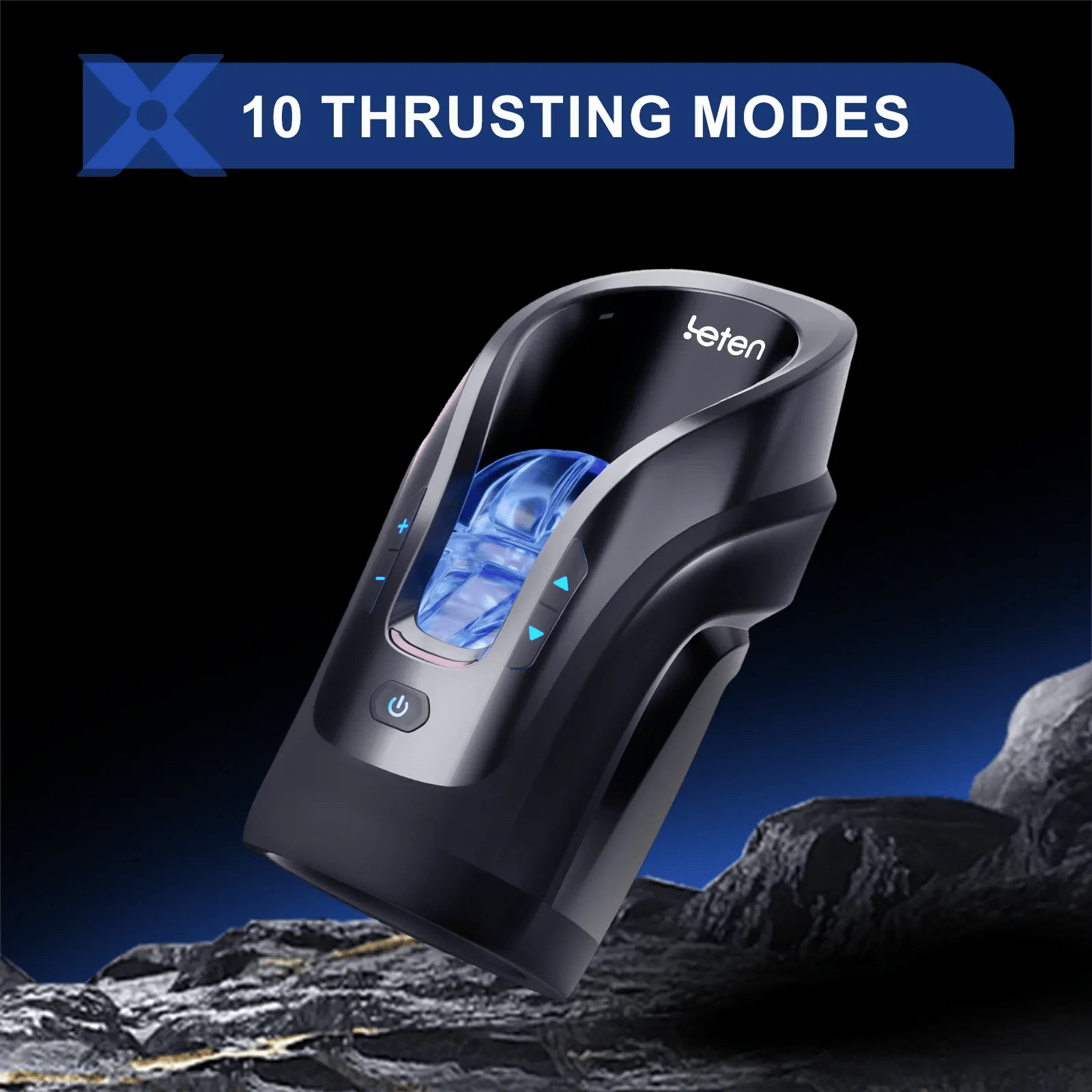 PT5MINI - 10 Thrusting Quickshot Leten King Pro Stroker