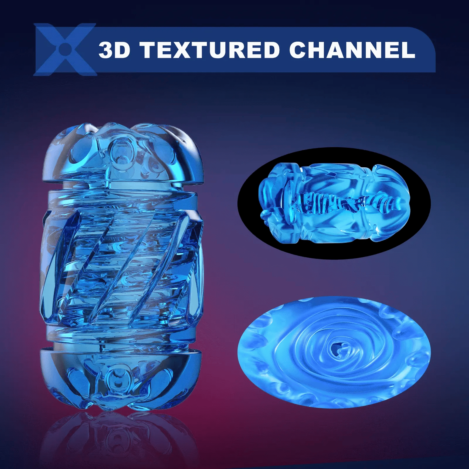 PT5MINI - 10 Thrusting Quickshot Leten King Pro Stroker