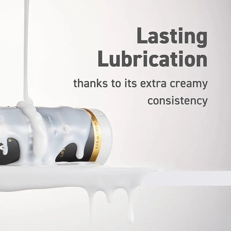 245ml Waterbased Creamy White Lube Made in US