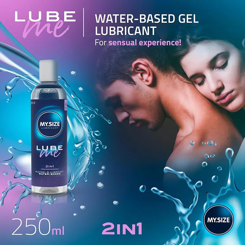 250ml Premium 2 in 1 Odourless Water-Based Lube Gel