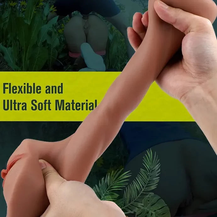 Bella - 1.38 lbs 3D Textured Channel Pocket Pussy Sex Toy