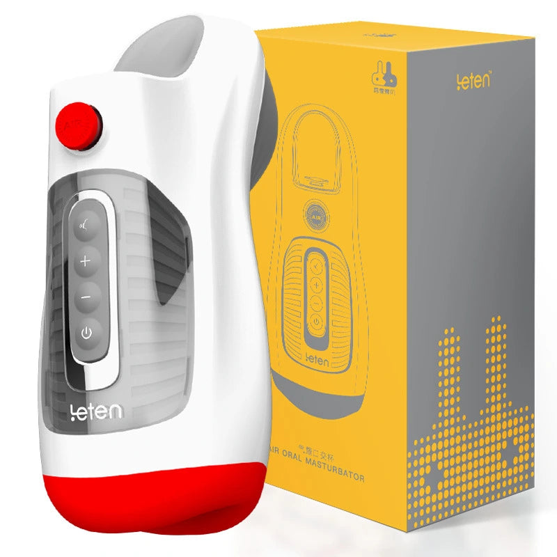 PV1 - Air Blast Blowjob Masturbator Cup with Realistic Channel