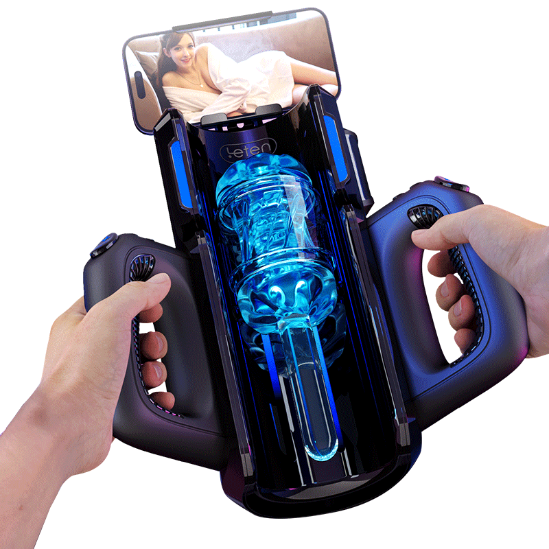 PT5 - Auto Quickshot Stroker Male Masturbator with 2 Sleeves 10 Modes & 10 Speeds