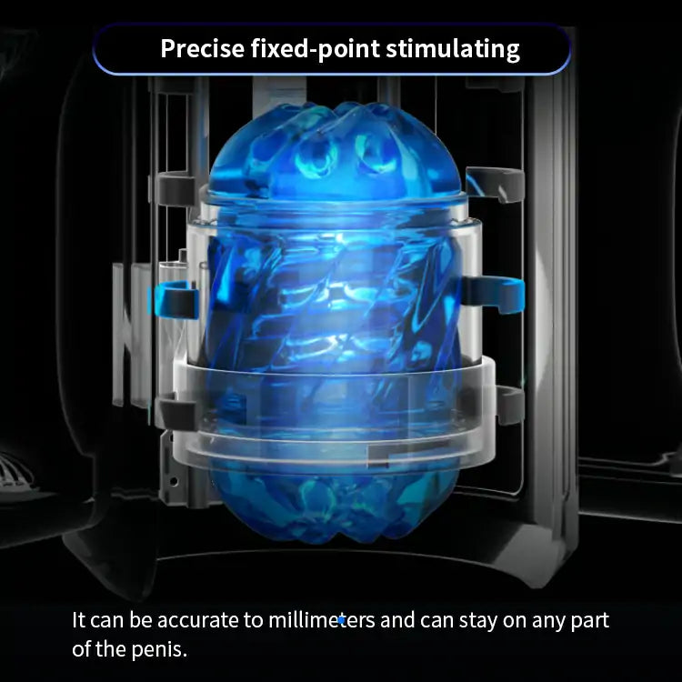 PT5 - Auto Quickshot Stroker Male Masturbator with 2 Sleeves 10 Modes & 10 Speeds