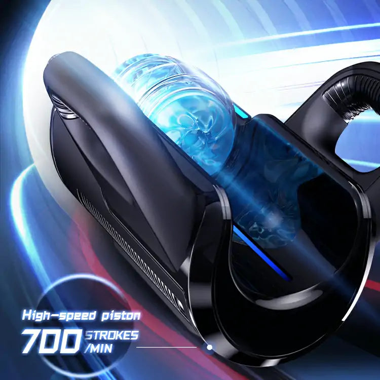PT5 - Auto Quickshot Stroker Male Masturbator with 2 Sleeves 10 Modes & 10 Speeds