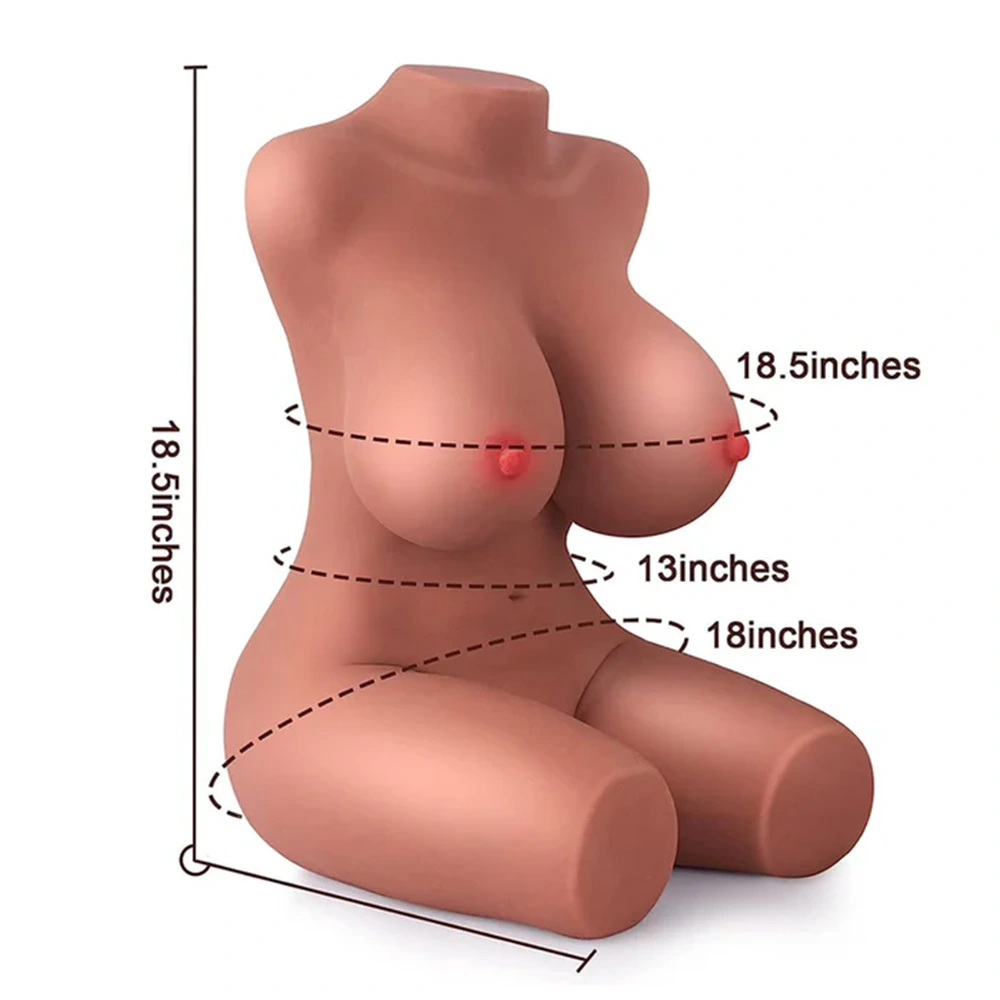 Ava - 6.9 lbs Small Tan Torso Sex Doll Toy