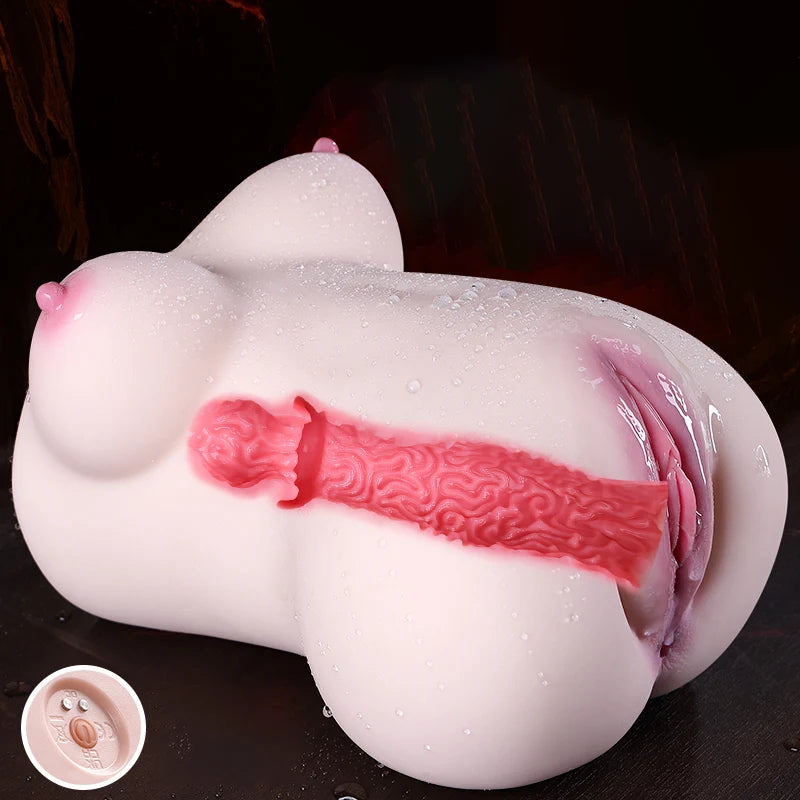 Bonnie - 4.8 lbs AI Smart 7-Band Telescopic Vibrating Japanese Pocket Pussy