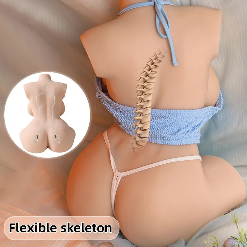 Britney - 27.5 lbs Big Breast Half Body Sex Doll Torso