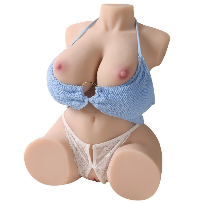 Britney - 27.5 lbs Big Breast Half Body Sex Doll Torso