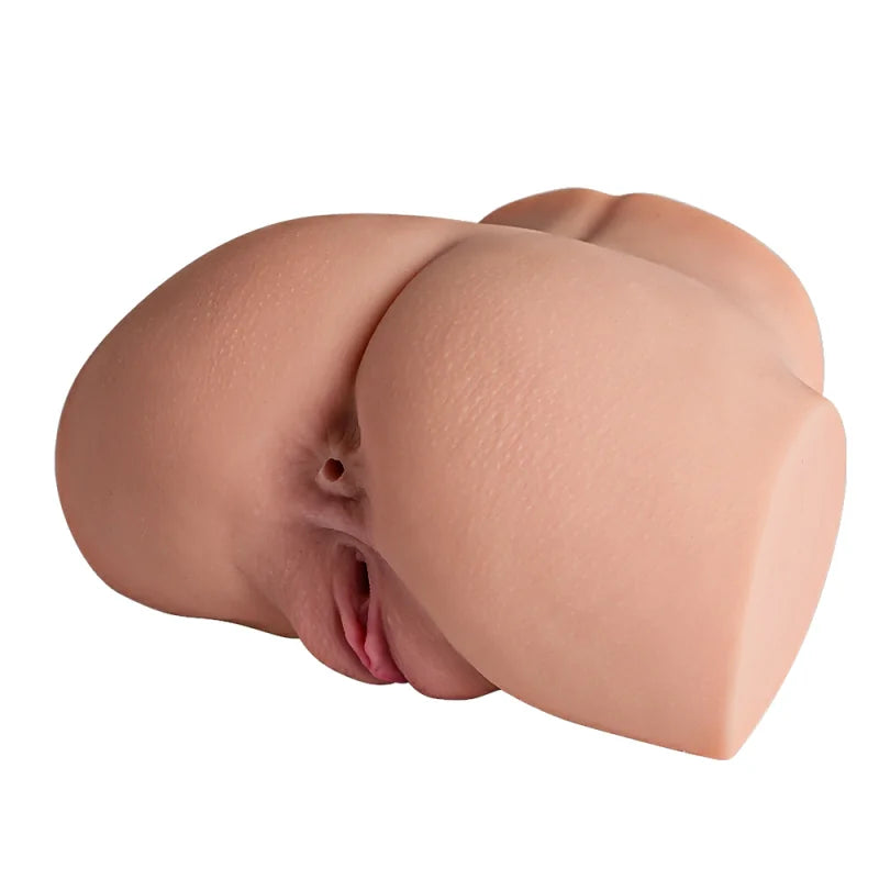 Charlotte - 4.4 lbs Small Fake Butt Sex Toy with 10 Vibration