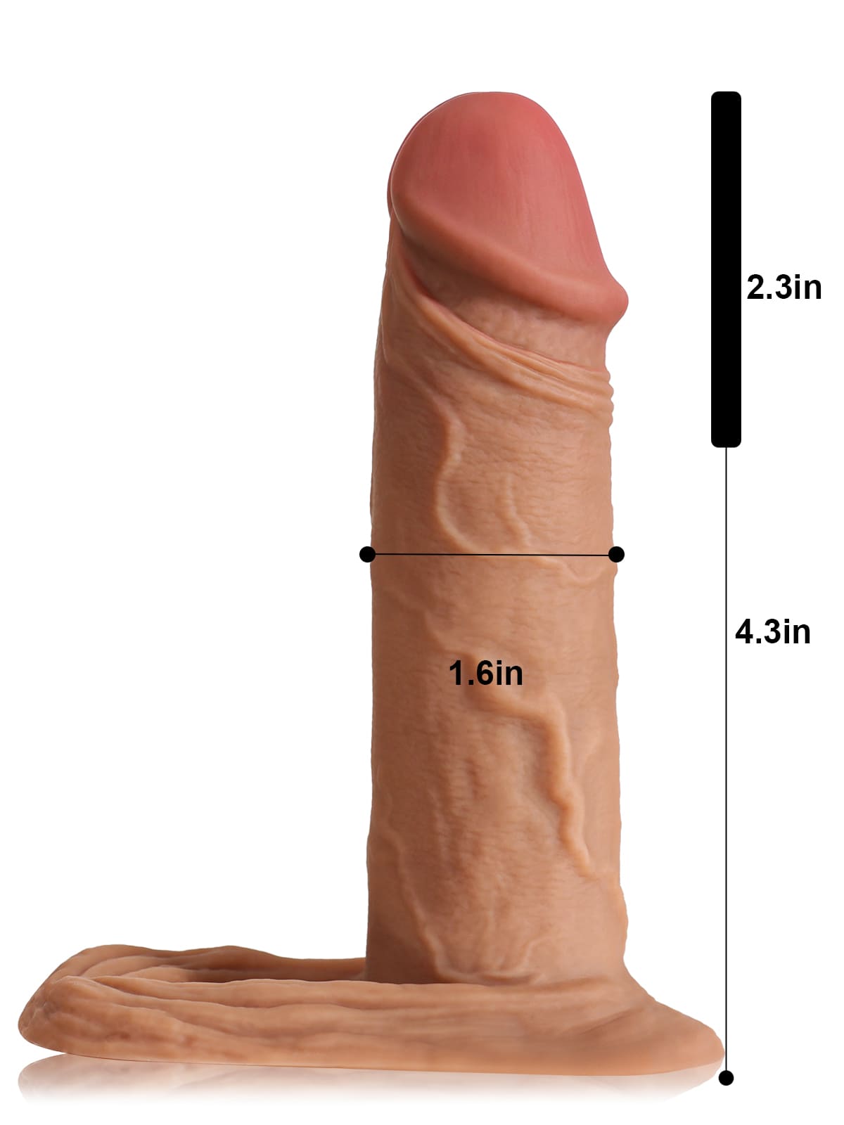 PCS09 – 6.6"x 1.6" Comfort Fit Silicone Penis Sleeve