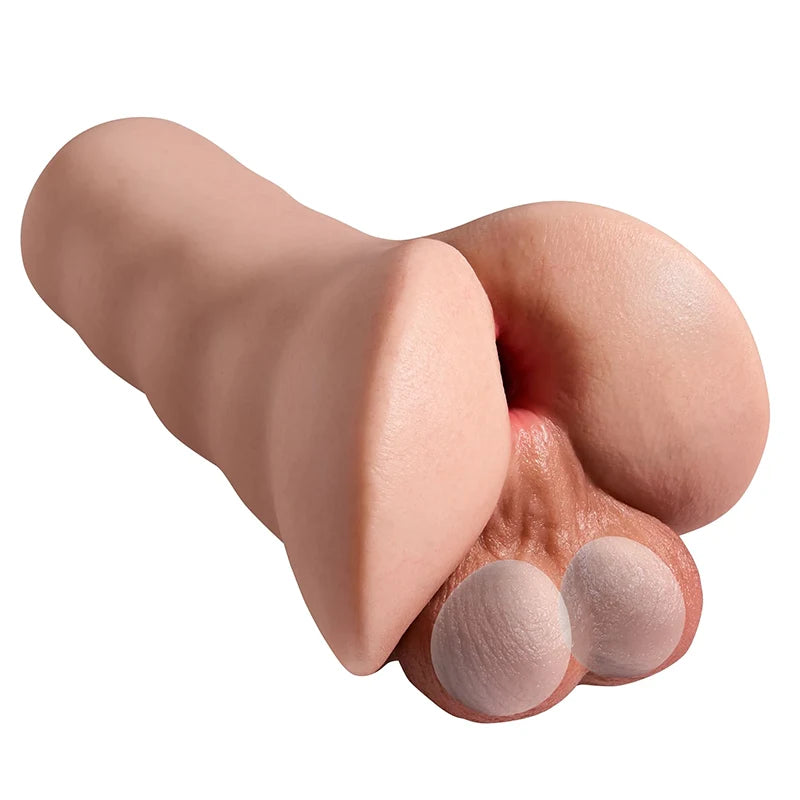 Drake – 2.2 lbs Real Feel Gay Pocket Anus Masturbator with Realistic Testicles