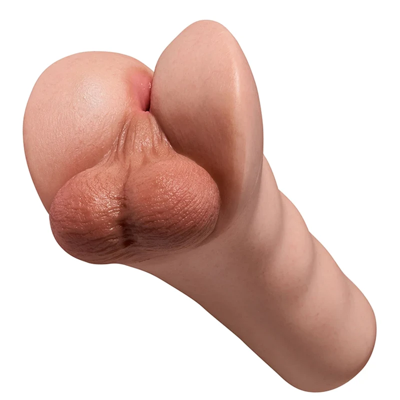 Drake – 2.2 lbs Real Feel Gay Pocket Anus Masturbator with Realistic Testicles