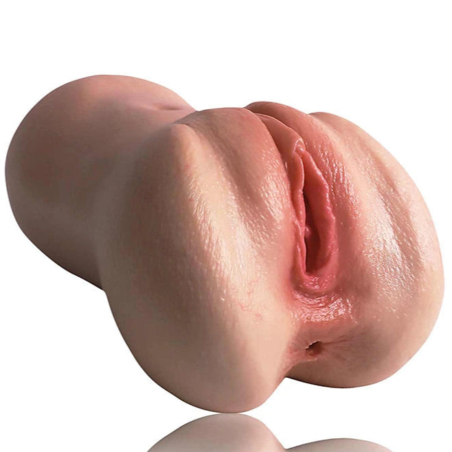 Eliza - 2.2 lbs 2 In 1 Silicone Pocket Vagina Masturbator