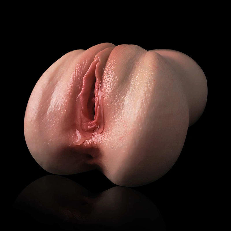 Eliza - 2.2 lbs 2 In 1 Silicone Pocket Vagina Masturbator