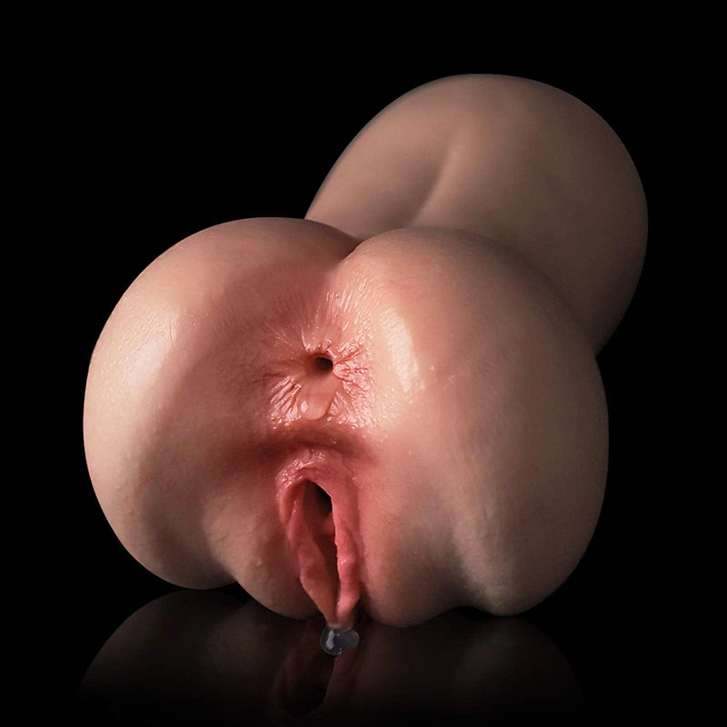 Eliza - 2.2 lbs 2 In 1 Silicone Pocket Vagina Masturbator