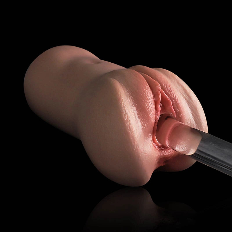Eliza - 2.2 lbs 2 In 1 Silicone Pocket Vagina Masturbator