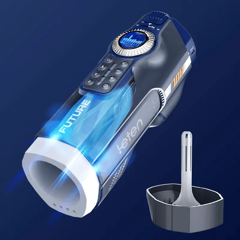 PT7 - 10 Air Bag Massage Drying Heating Base Luxury Male Masturbator