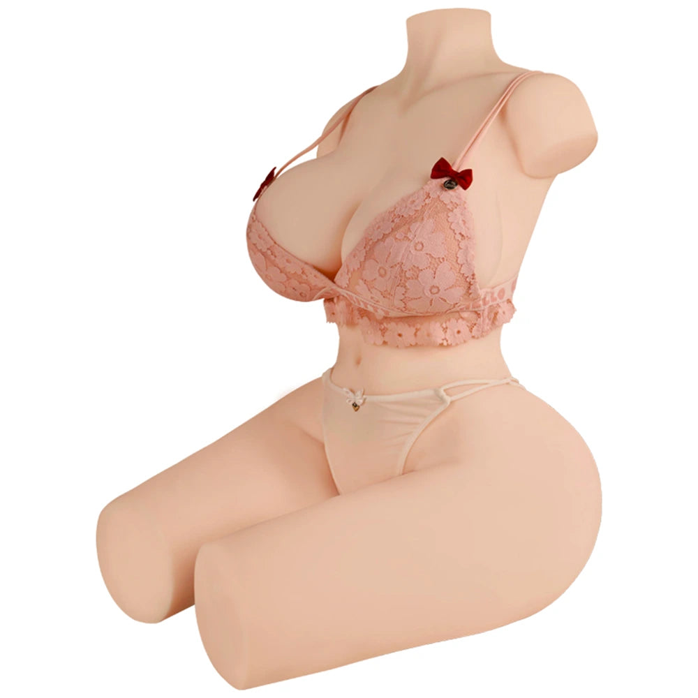 Isuld - 56.4 lbs Life-Size Real Feel Female Torso Sex Doll