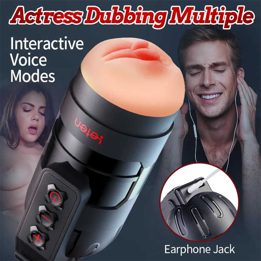 PV3 - Leten 10 Modes Vibrating Male Masturbator with APP Control – Realistic Pocket Pussy & Fleshlight Combo