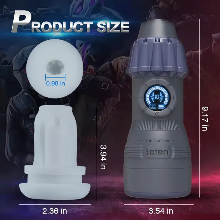 PS2 - Leten 10 Modes Sucking Masturbation Cup