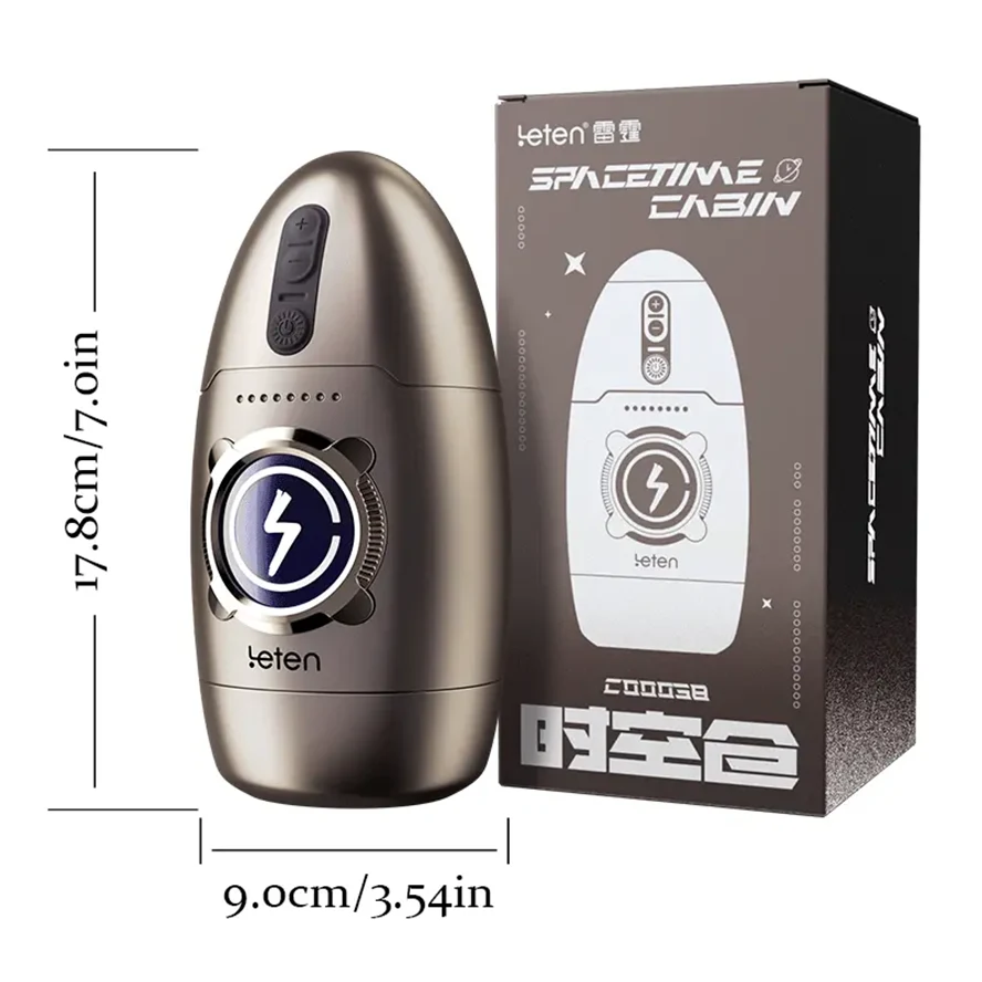 PR2 - Leten Powerful 600rpm Rotating Men Masturbator