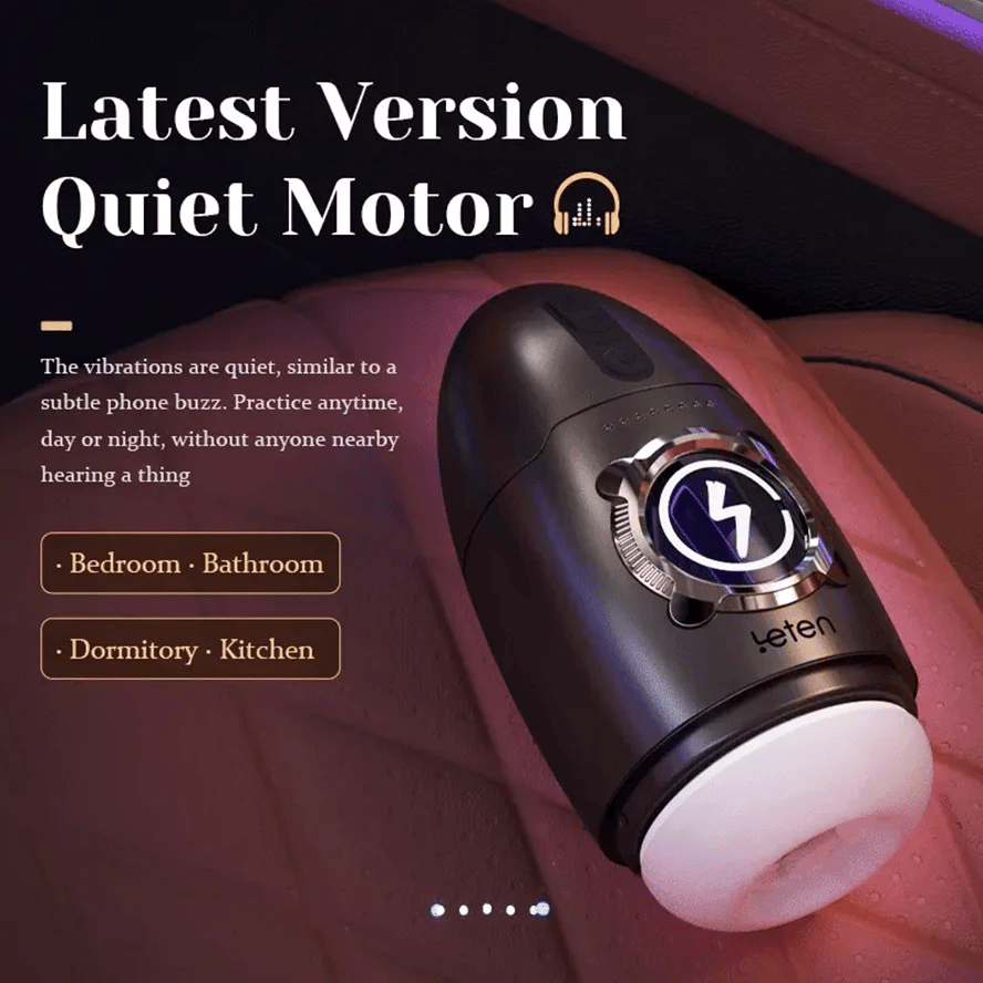 PR2 - Leten Powerful 600rpm Rotating Men Masturbator