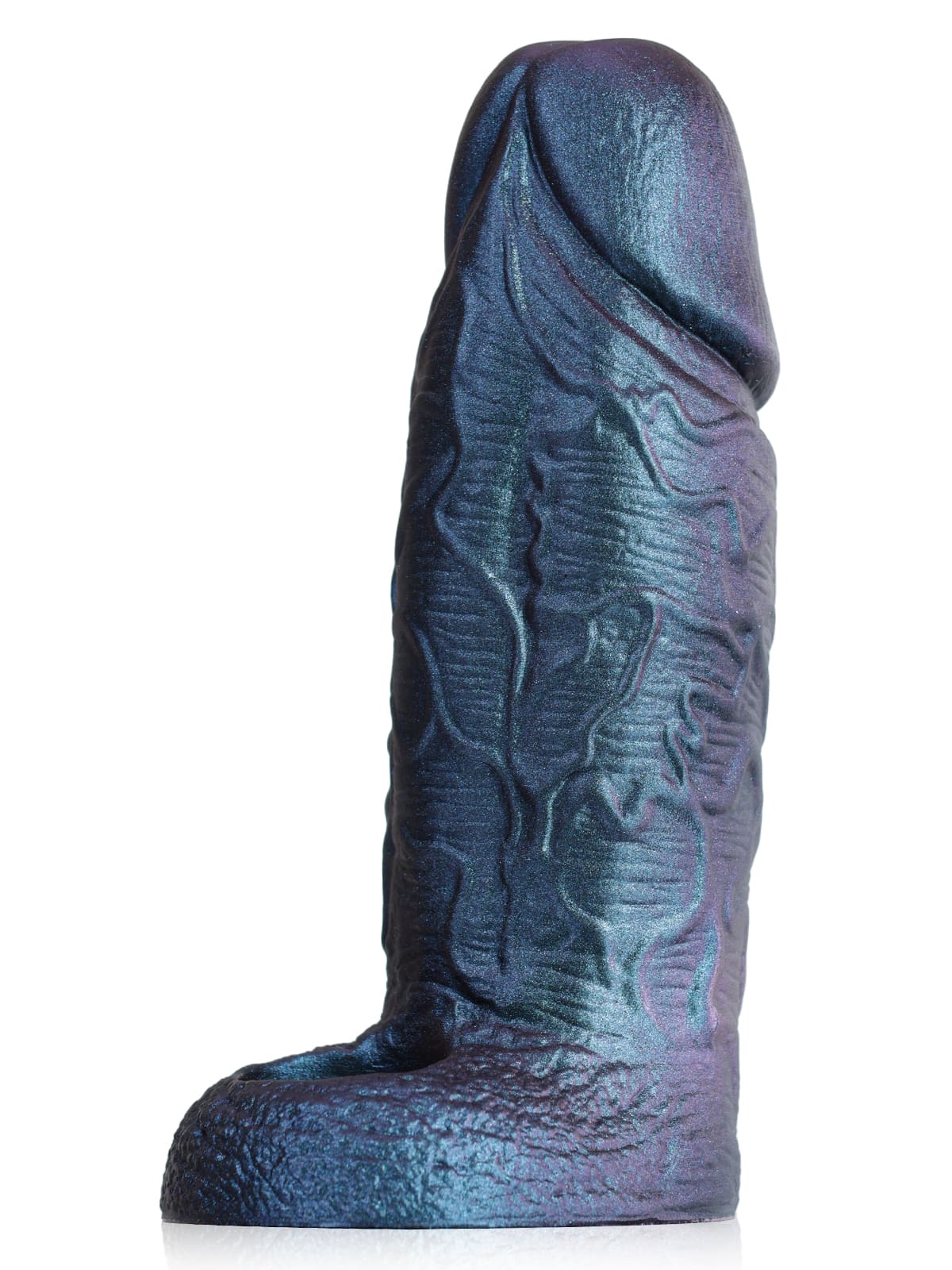 PCS37 – 6.3" x 2.2" Thick Platinum Silicone Cock Sleeve