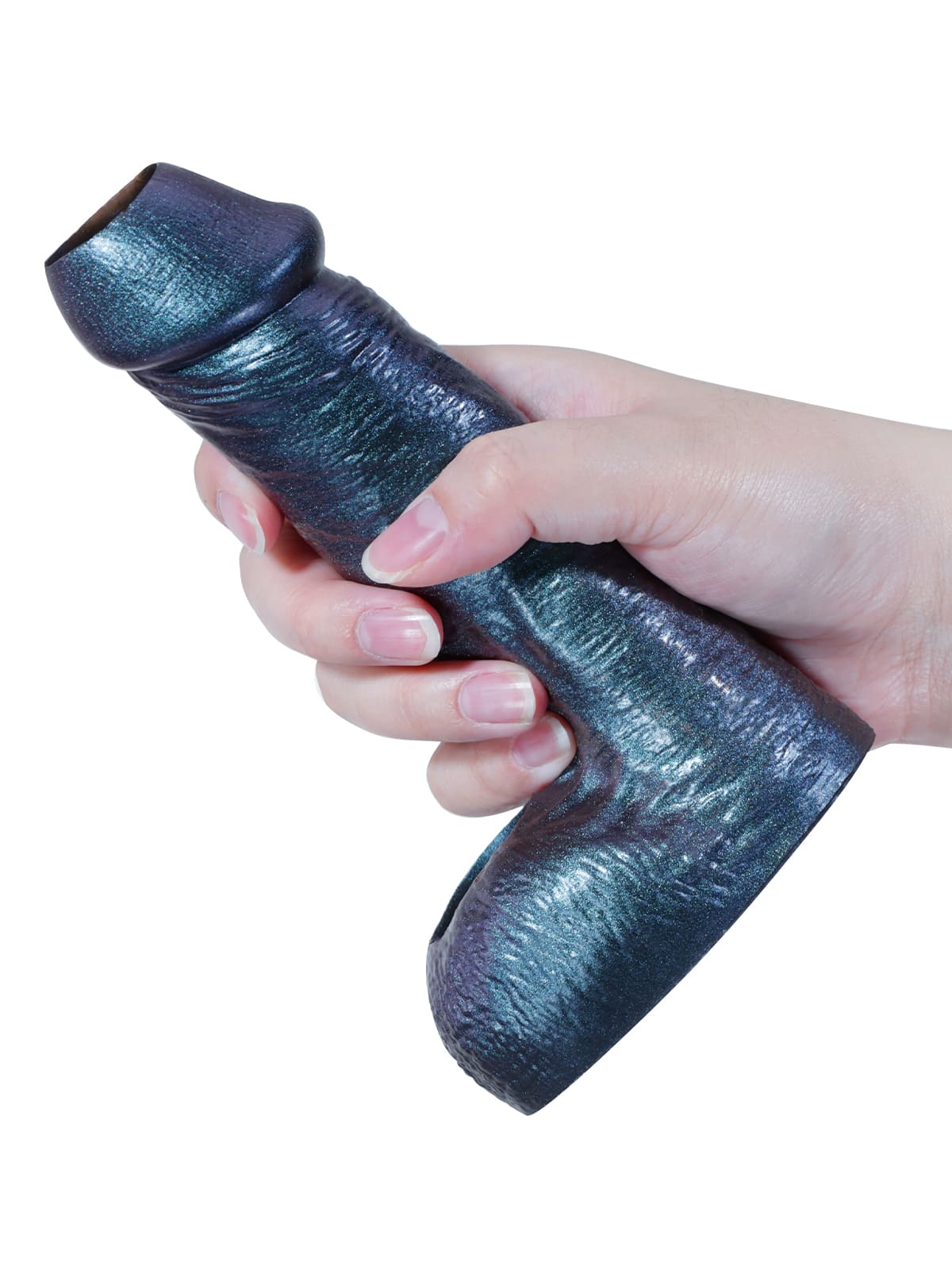 PCS39 – 6.3" x 1.5" Open-Ended Platinum Silicone Cock Sleeve