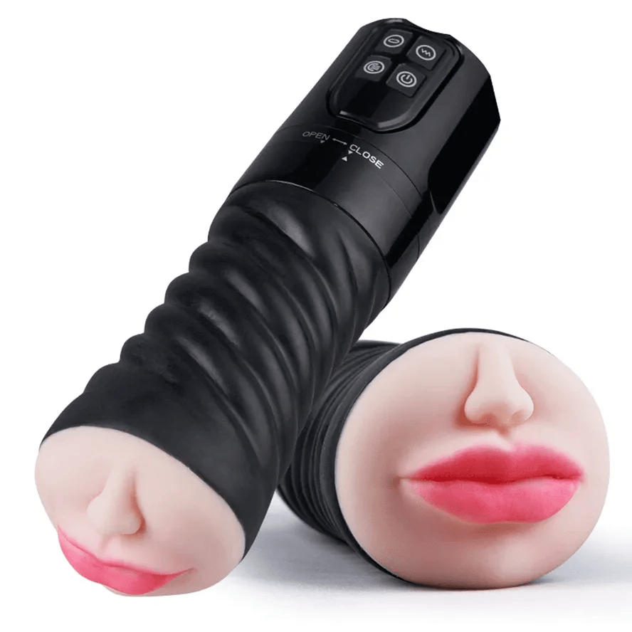 PV5 - Wireless Remote Controlled Mouth & Vaginal Pocket Masturbator with 5 Suction & Vibration Modes