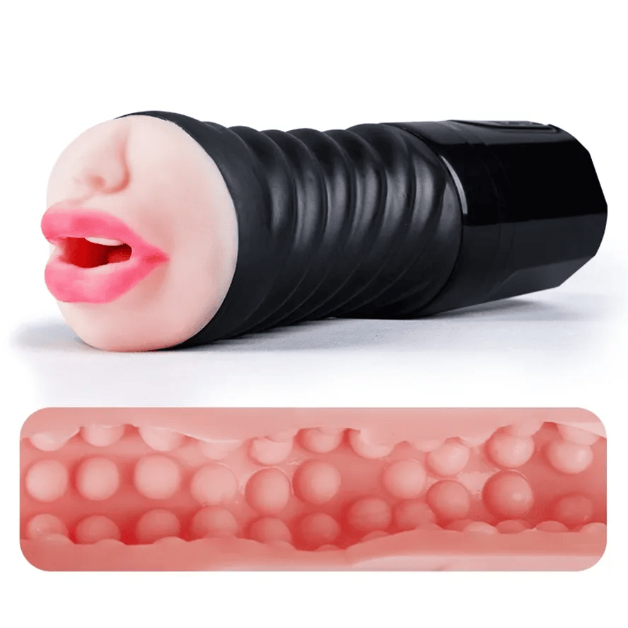 PV5 - Wireless Remote Controlled Mouth & Vaginal Pocket Masturbator with 5 Suction & Vibration Modes