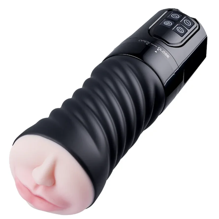 PV5 - Wireless Remote Controlled Mouth & Vaginal Pocket Masturbator with 5 Suction & Vibration Modes