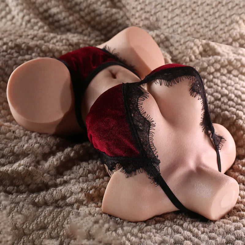 Nadia – 9.6 lbs Lifelike Small Half Body Sex Doll Torso for Men