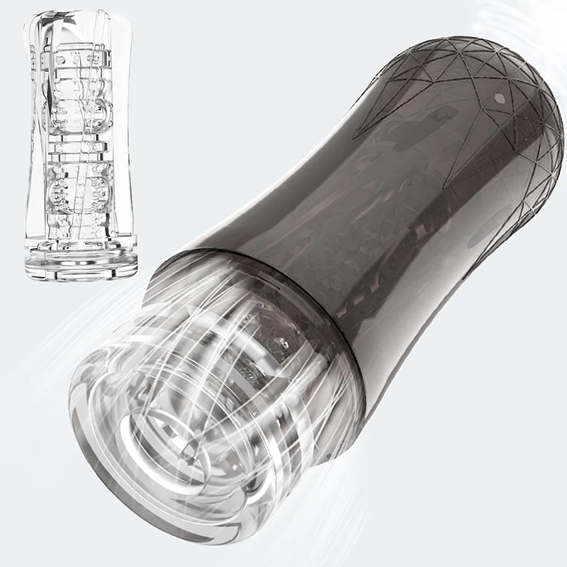 PA01 - Clear Pocket Vagina Man Masturbation Stroker