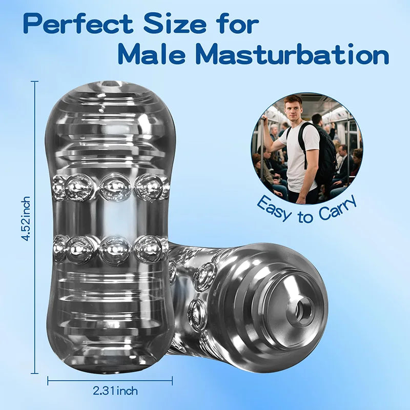 PA05 - Manual Extrusion Penis Stimulator Pocket Sleeve