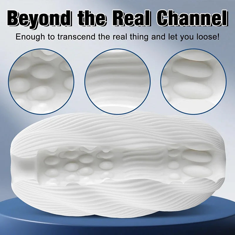 PA06 - Realistic Stroker Sleeve with Nubby Textured