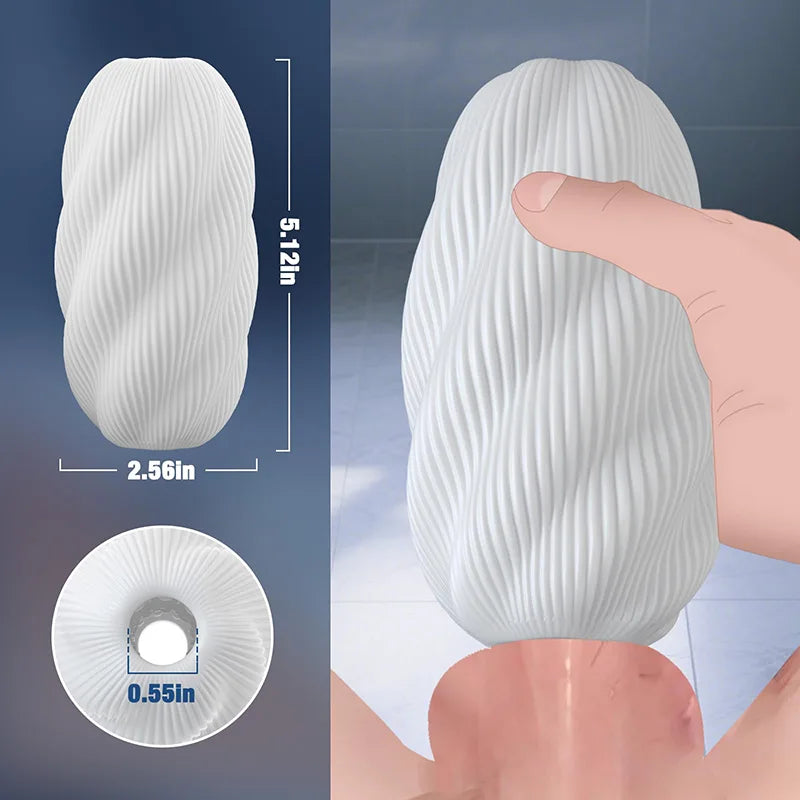 PA06 - Realistic Stroker Sleeve with Nubby Textured