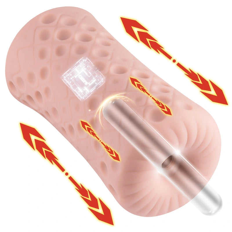 PF5 - Tight Onahole with Multi-frequency Vibration and Anti-slip Design