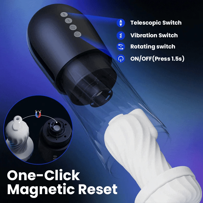PT3 - High Speed Twisting Vibrating Thrusting Male Wanking Machine