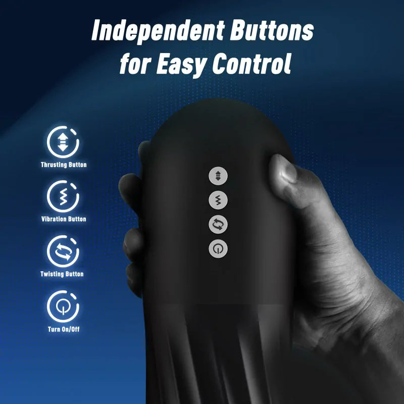 PT3 - High Speed Twisting Vibrating Thrusting Male Wanking Machine