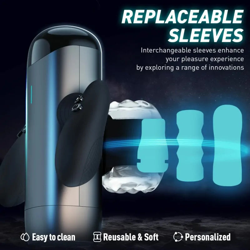 PT6 - Auto Cock Milking Machine with 10 Stroking & Up & Down Thrusting