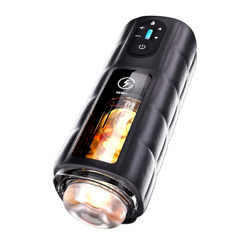 PT8 Pro - 10 Thrusting 6 Gears Speed Luxury Vibrating Stroker