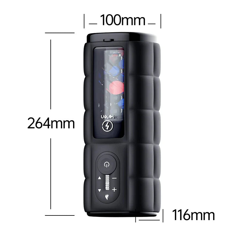 PT8 Pro - 10 Thrusting 6 Gears Speed Luxury Vibrating Stroker