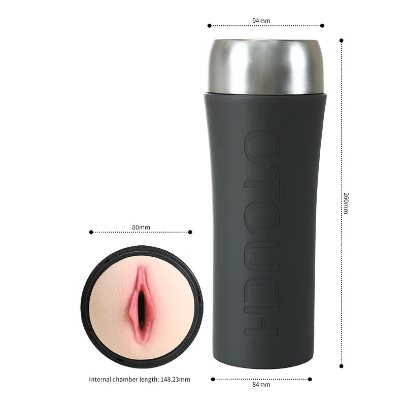 PV2 – Luxury Realistic Auto Pussy Stroker with Automatic Clamping and Removable TPE Sleeve