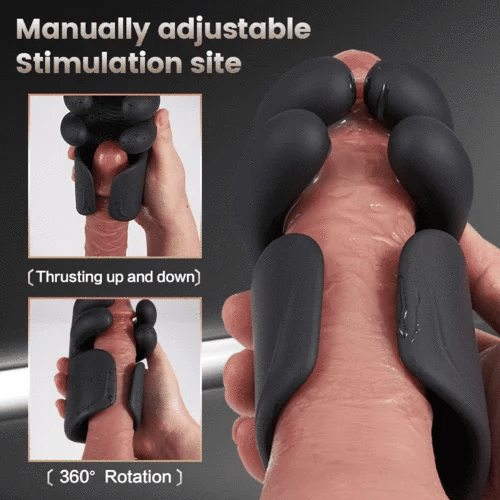 PG21 – Pulsating Finger Massage Glans Trainer with 10 Vibration Modes
