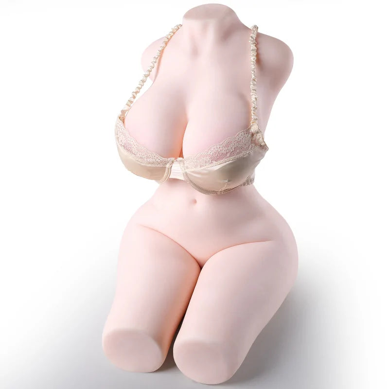 Quinn - 42 lbs Sexy Fair Pussy Torso with Liquid Soft Breast