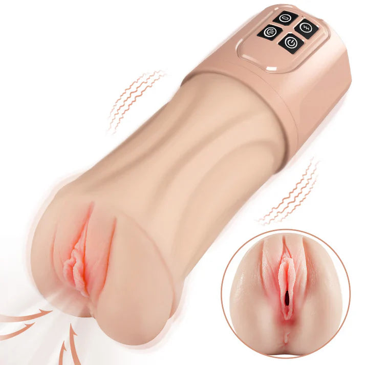 PV7 - Realistic Vibrator Pussy with 5 Suction 7 Vibration