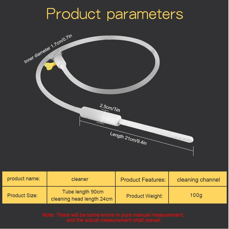 Shower Long Nozzle Enema Cleaner with Tap Connector