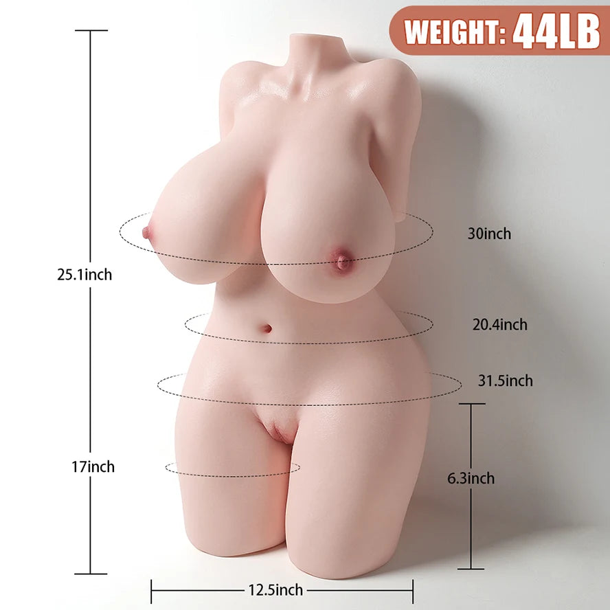 Talia - 44 lbs Super Sexy Life Size BBW Silicone Sex Doll